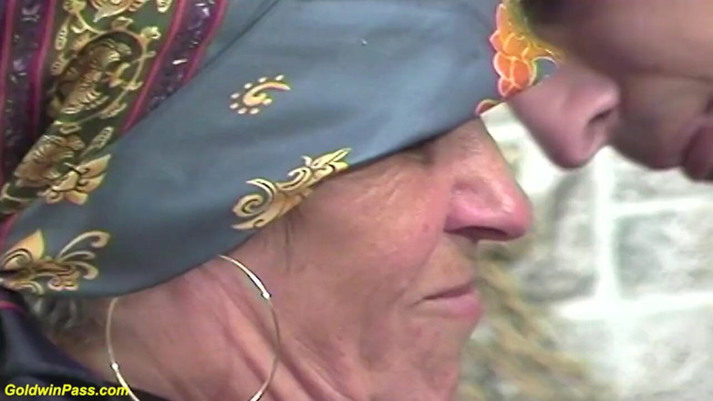 Goldwin pass: 86 years old fortune teller fucked by client