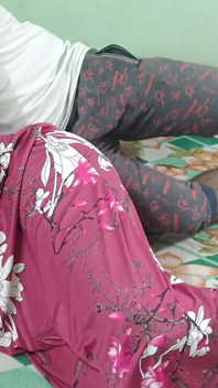 House Wife Thulasi Cute Girl Enjoying the Bed with Neighbour House