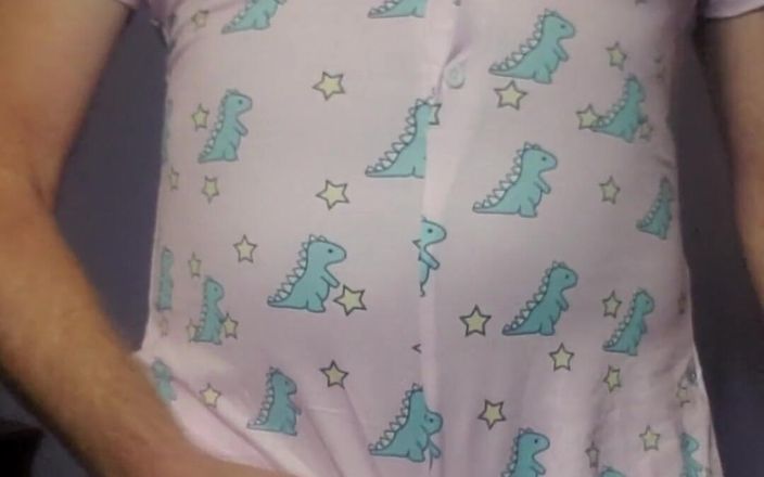 Fantasies in Lingerie: My Cute Pajama and Cumshot