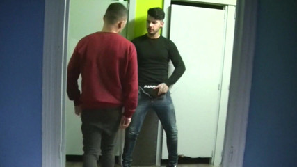 Gaybareback: Latino twink used by Aday Train in the lavatory