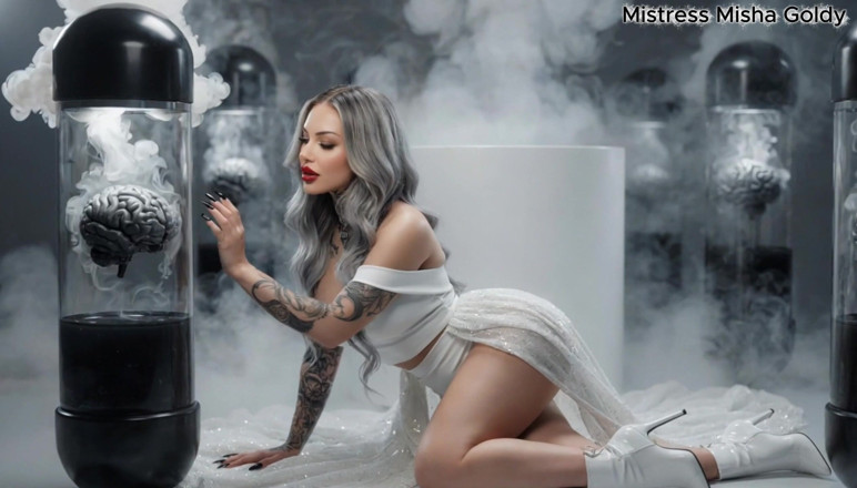 Goddess Misha Goldy: Můj pach z tebe dělá mou slabou malou couru, náchylnou...