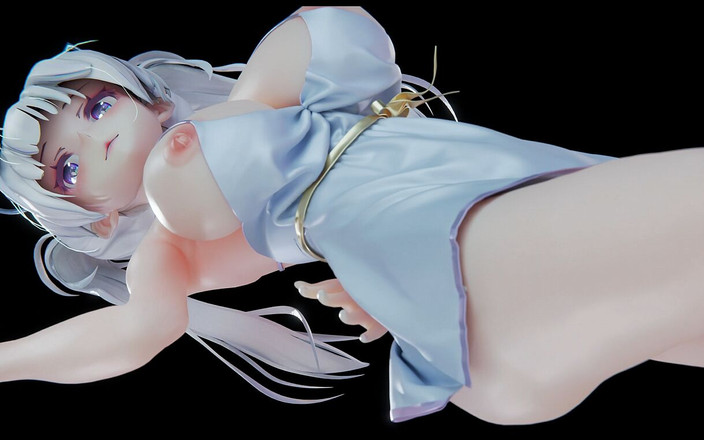 MikuMotion: [mmd] berseri Genie skirt mini ketat thong mengalir puting tekstur