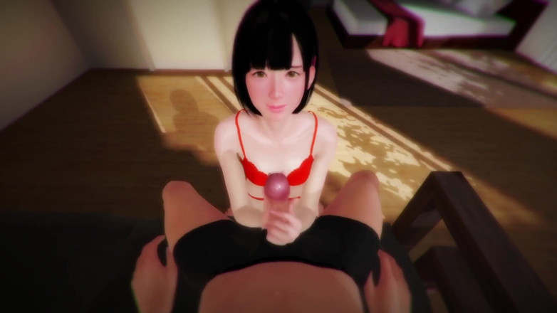Wraith ward: Asian girlfriend gives an amazing hand job: 3D Porn POV