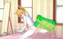 HentaiF3tish: Miss Kobayashi&amp;#039;s dragon maid hentai: Tohru takes a huge load