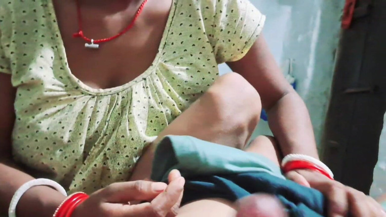 Trilokinath: Bengalese pas getrouwde coupe neukpartij