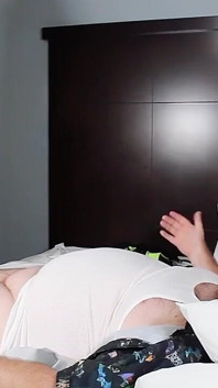 A Skinny Redhead Massage Therapist Amazed at His Tiny Dick