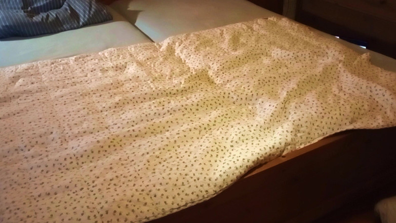 Mark Hannes: Naakte bedbult masturbatie