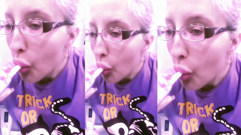 FinDom Goaldigger: Asmr brosse à dents écouter dans les écouteurs