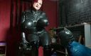 Sassy tiff: Latex play with my slave Faith