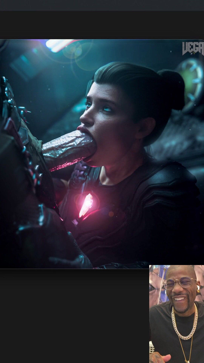 Good news media: Doom Slayer bị một con đĩ đút sâu vào họng