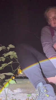 Masturbate with Flesh Light in the Forest