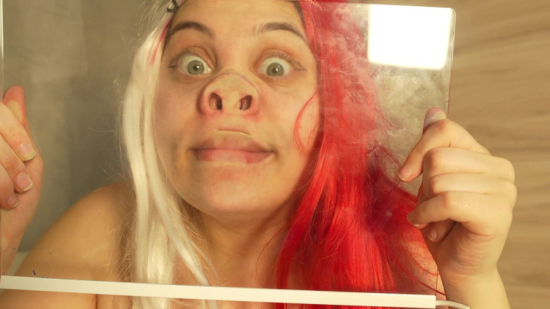 AmayaMori: Souboj s prasečím nosem - skleněná POV zábava