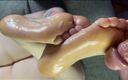 Zsaklin&#039;s Hand and Footjobs: Beautiful Oiled Soles Cum on Feet