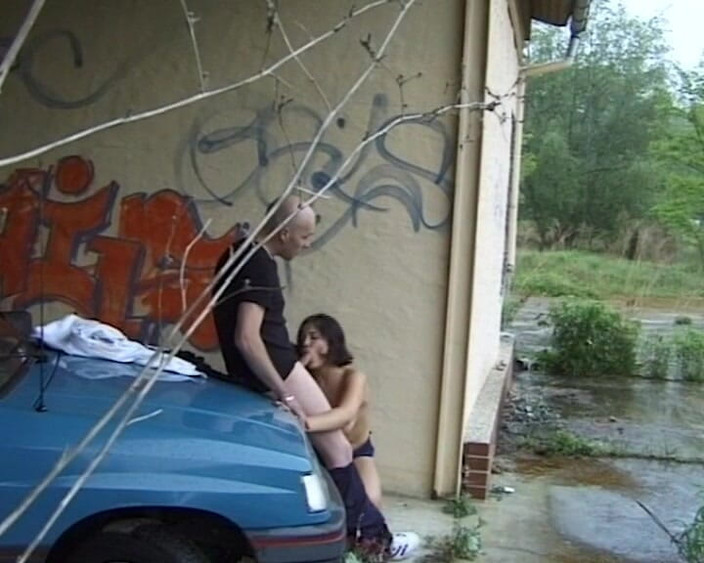 BB Video - Vintage Story: 德国业余青少年户外宝贝黑发