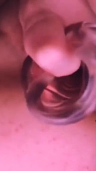 Cumming on My Big Dildo