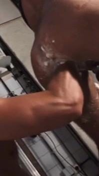 Fist session with piss humiliation