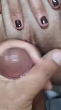 Married Woman Took off the Condom and Hit Her Hair