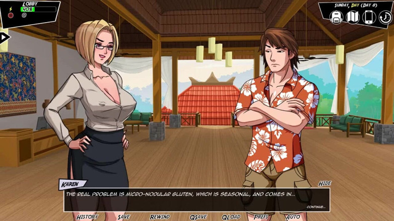 Dirty GamesXxX: Paradise lust: fishing equipment - ep. 22