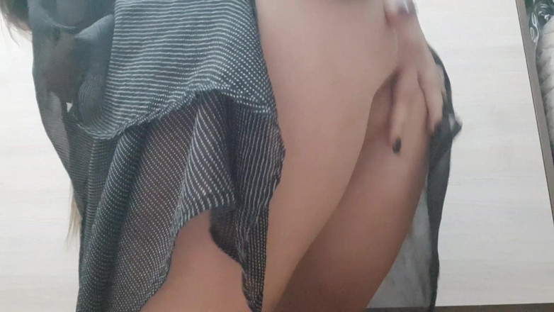 TheloveStory: Rubbing big ass close up