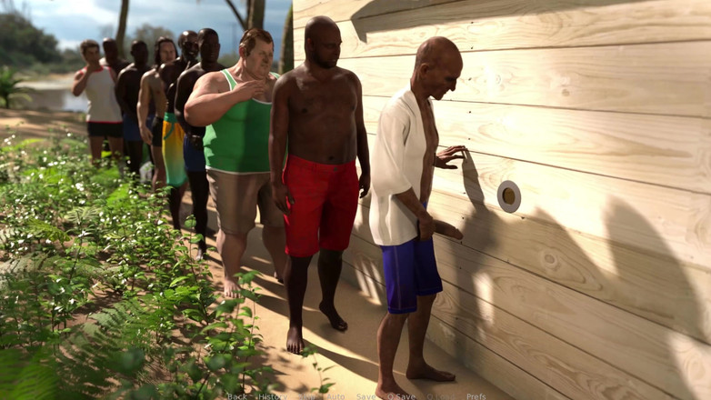 Johannes Gaming: Східний блок 23, я не можу повірити, що трахнув всю жінку на пляжі і дозволив Кетрін смоктати всі ці члени в глоріхолі