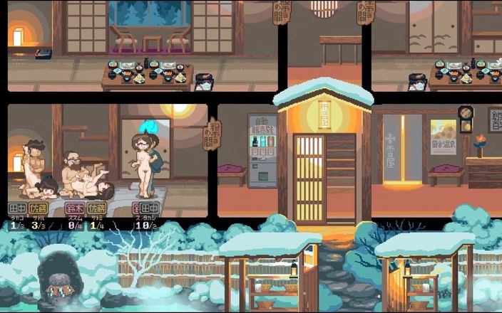 Cumming Gaming: Yukiya Hot Spring the Waters of Fertility Hentai Game Ep.3...