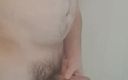 Uncut aussie: Uncut Aussie Strokes His Hard Cock in the Shower and...