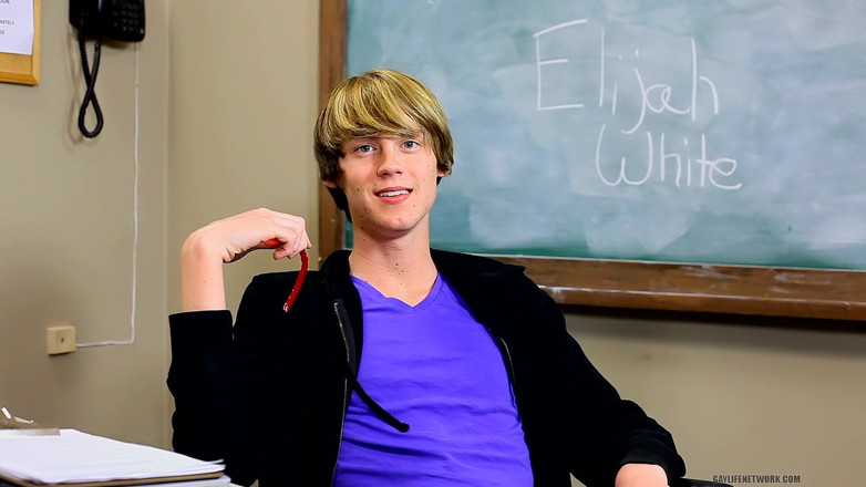 Teach Twinks: На съемочной площадке со сладким Илией