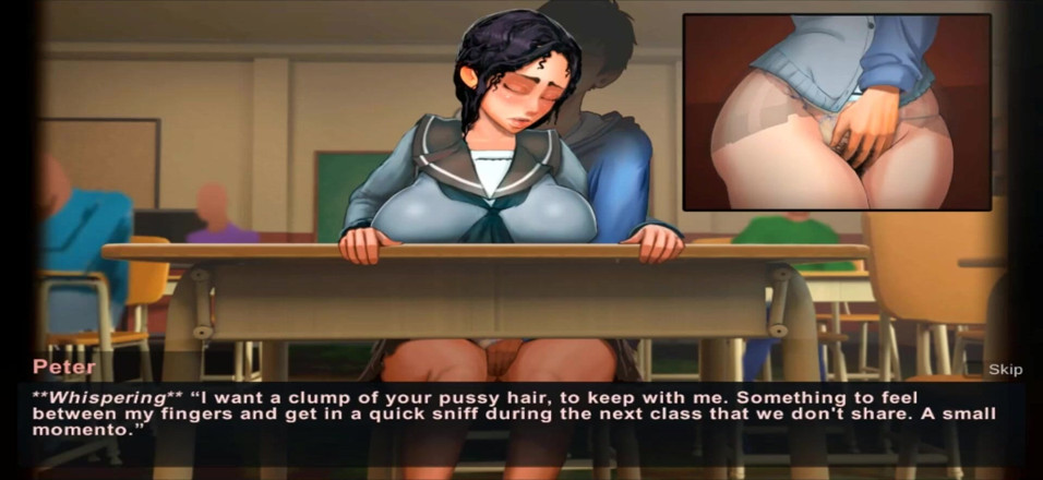 Hentai World: Taffy tales bitch moan in a class