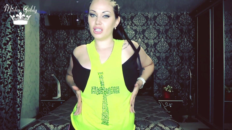 Goddess Misha Goldy: I have much more power over you than your stupid...