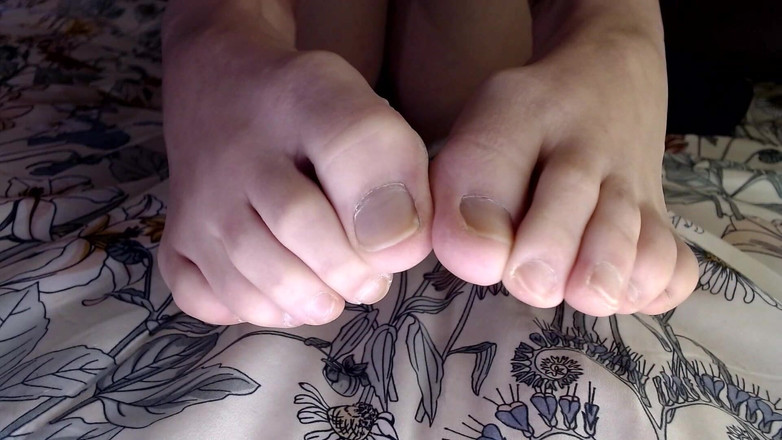 Abby Anna: Длинные пальцы ног, фут-фетиш без поляка