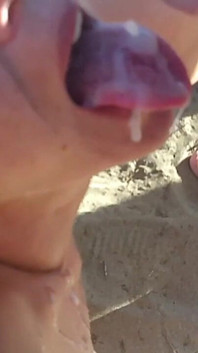 Orabitch kompilace výstřiků Z dovolené v Maspalomas