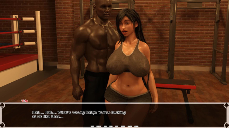 Dirty GamesXxX: Tifa's Dark Heaven: Girlfriend Does Naughty Training with the Coach...