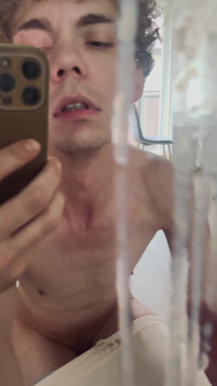 AceKropek: 用镜子上的射精击倒马0