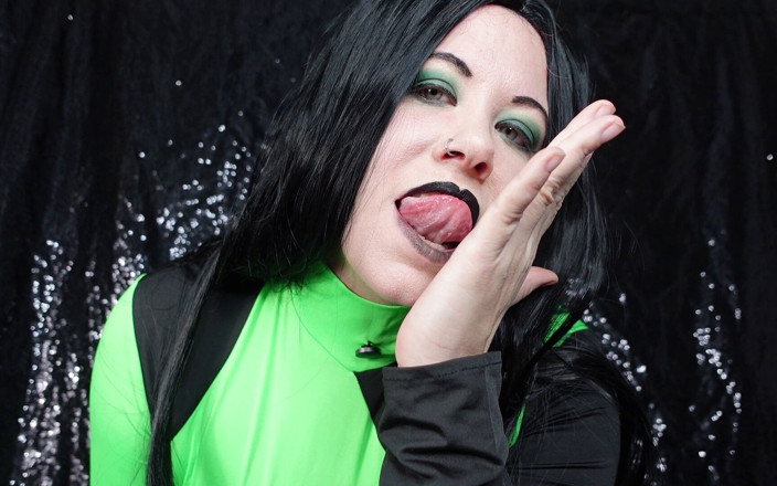 Deanna deadly: Shego дает вам инструкцию по поеданию спермы после инструкции по дрочке (и воровство у вас, пока отвлекается)