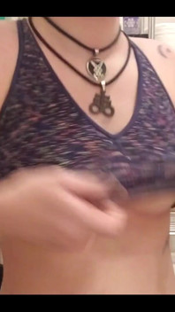 Playing with My New Found Tiddy Jiggle