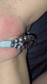 He Covers My Chastised Pussy in Cum