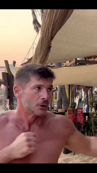 Punching Bag on Zipolite Beach