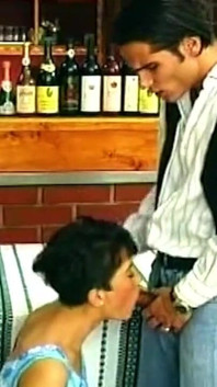 Prolapsing Rosebud Dripping Piss in Public Bar