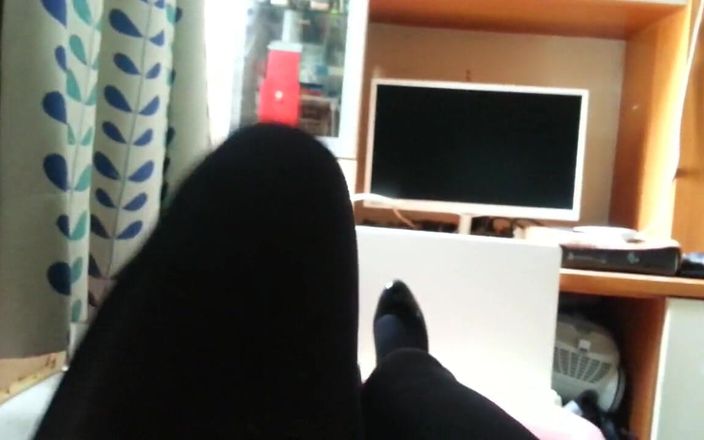 Kit19881127: Pantyhose Cumming 13