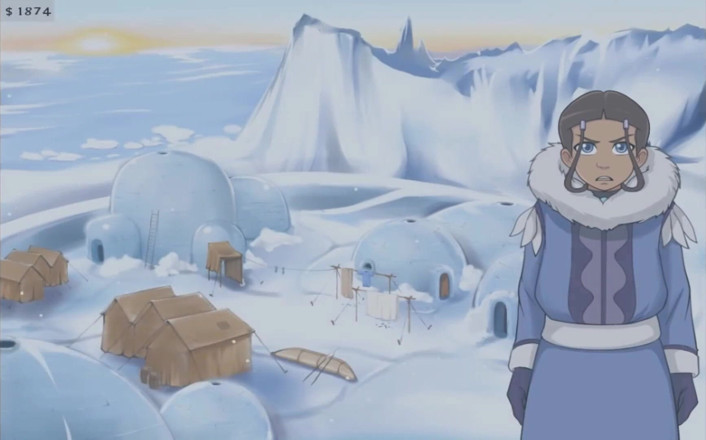 Cartoon Play: Тренер з чотирьох елементів, частина 12 (книга 1 вода) (рабський маршрут)
