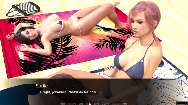 Johannes Gaming: 和Mia的夏天#5：我在淋浴时操了sadie