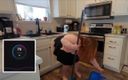 Kinky Katie: Real BBW MILF Cleans Kitchen While Using Lovense Flexer Vibrator -...