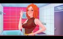 Miss Kitty 2K: Deux tranches d’amour - épisode 3 - enfermé dans une salle de bain par...