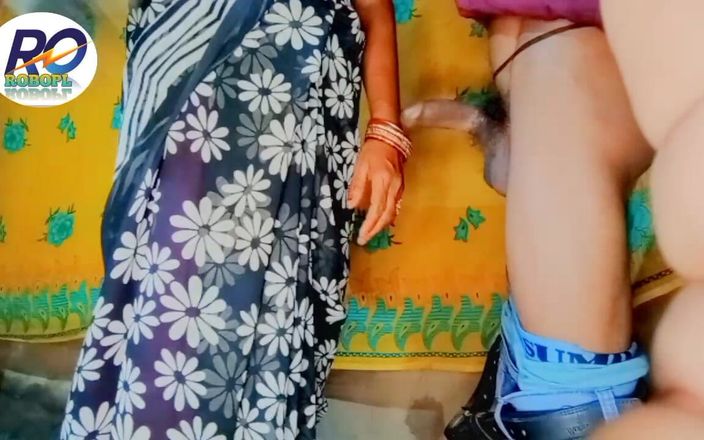 Robopll: Indian Desi Fucking in Black Saree, Ass and Pussy Fucked...