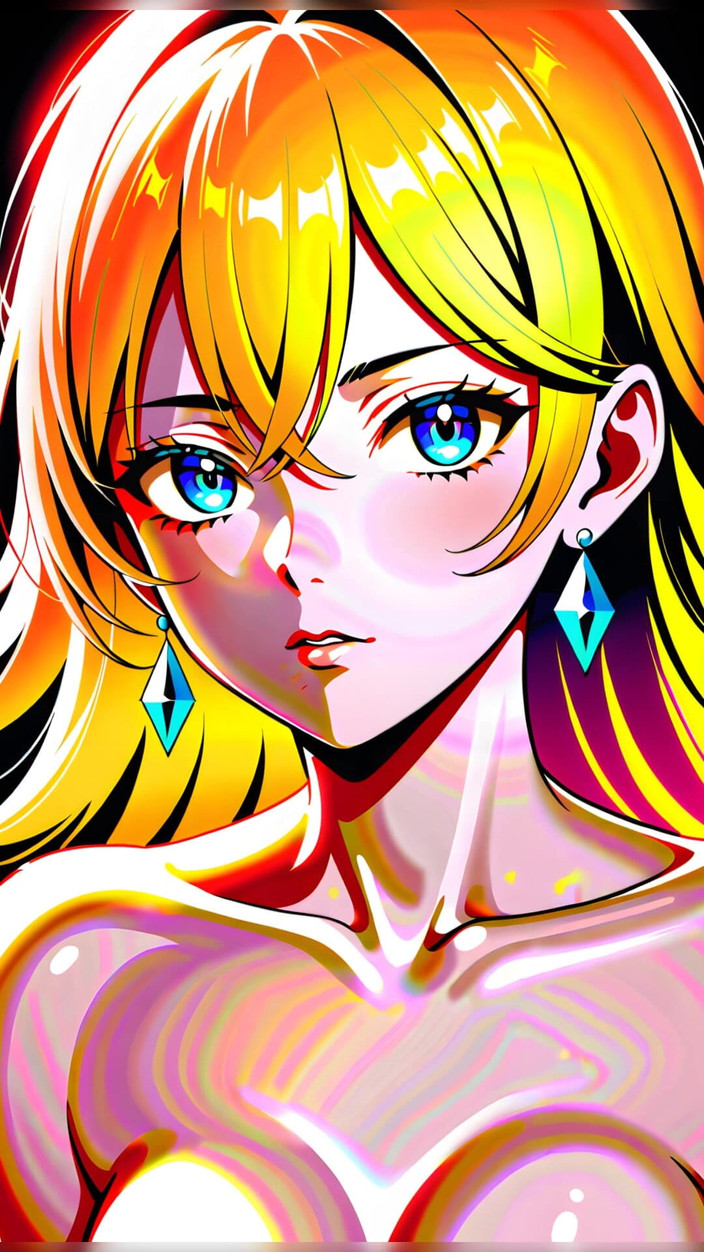 LustRender: Radiante Skystar - nsfw - esperanzada superheroine ai slideshow