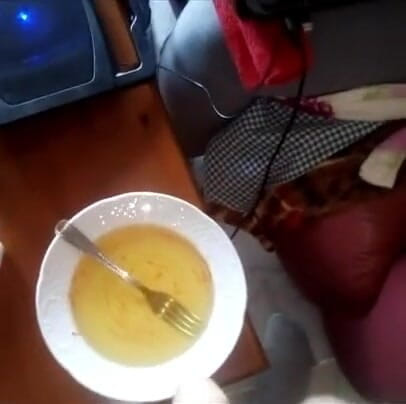Sex hub male: John is pissing all out on two plates