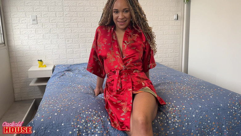 CuckoldHouse: Tânără fată braziliană merge la casa încornoratului - fără să-i spună iubitului...