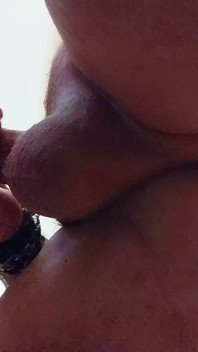 Culo y leche en primer plano
