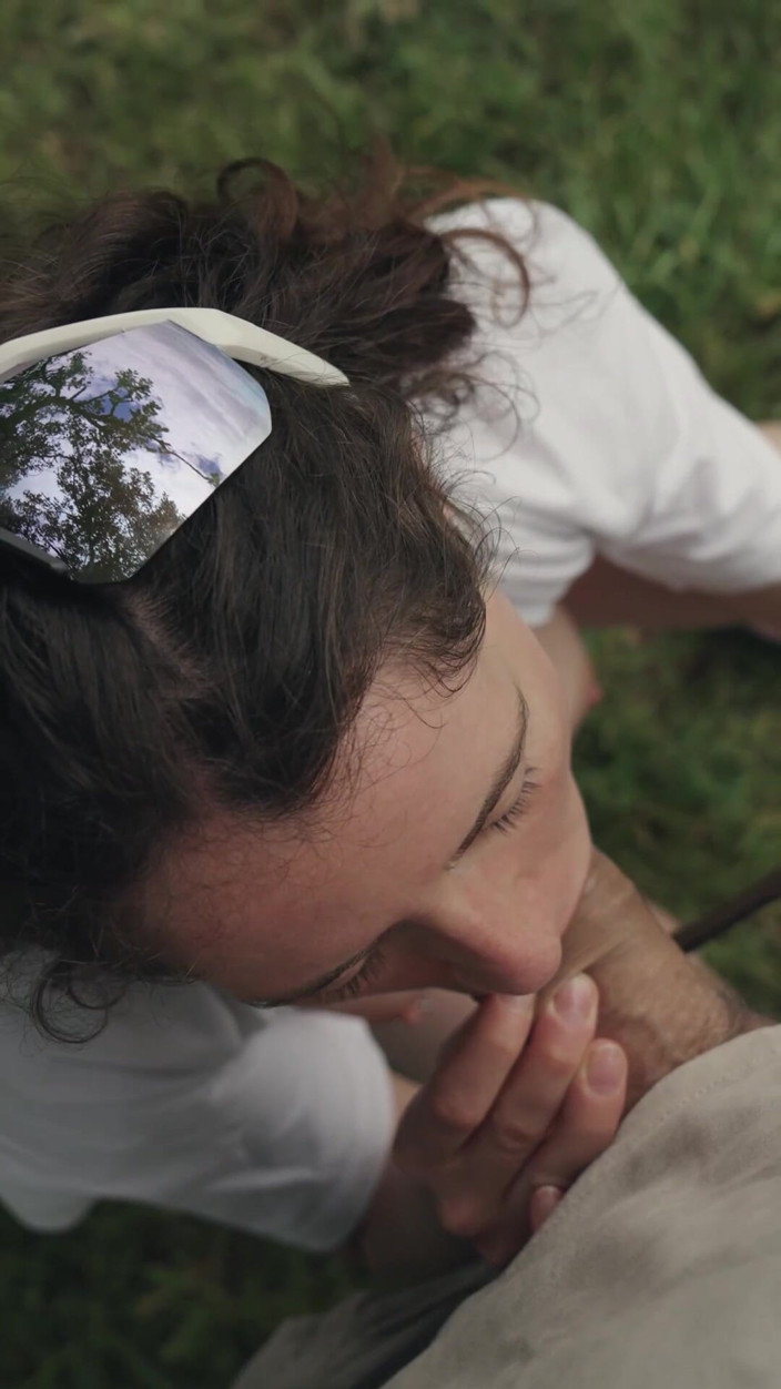 Tate: Naughty Couple Record Porn Video in the Park