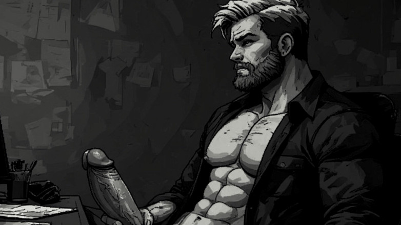 Erotic Man: Un maschio geme e chiacchiere sporche seducenti